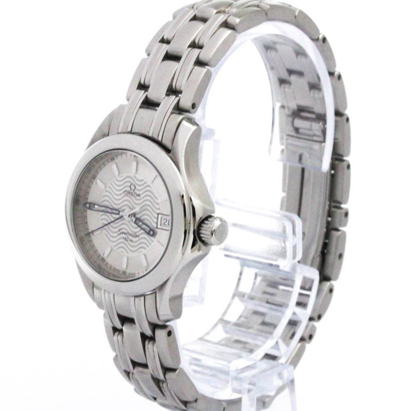 歐米茄海馬系列120公尺精鋼石英女錶 2581.31 拋光款-1