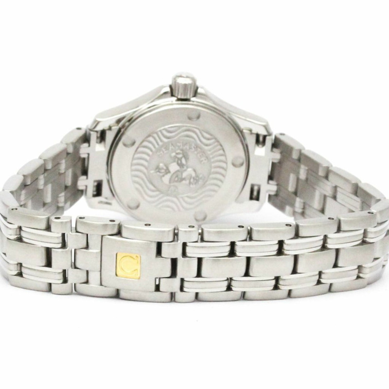 歐米茄海馬系列120公尺精鋼石英女錶 2581.31 拋光款-4