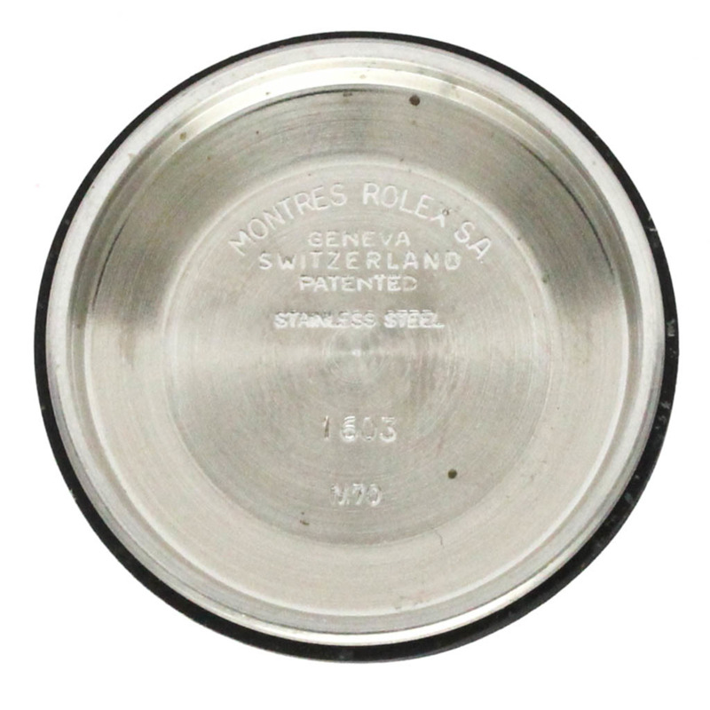 Rolex Datejust 1603 不鏽鋼自動男士腕錶(復古款)-9