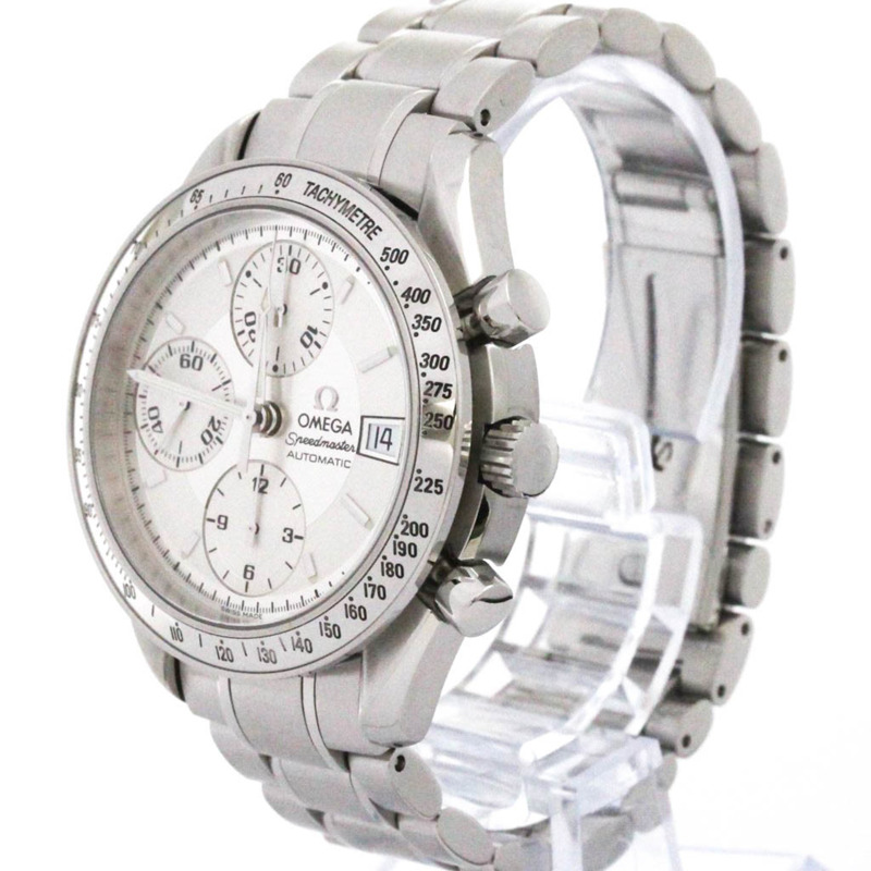 歐米茄超霸系列日期顯示精鋼自動男士腕錶 3513.30 拋光款-1