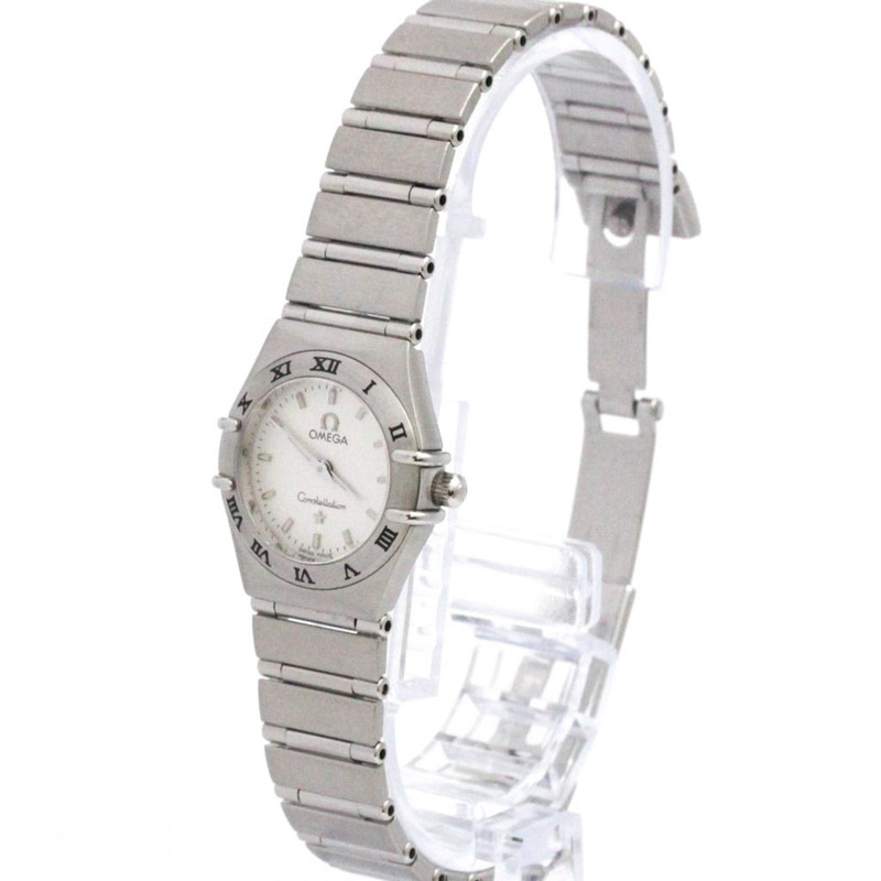 歐米茄星座系列精鋼石英女錶 1572.30 拋光款-1