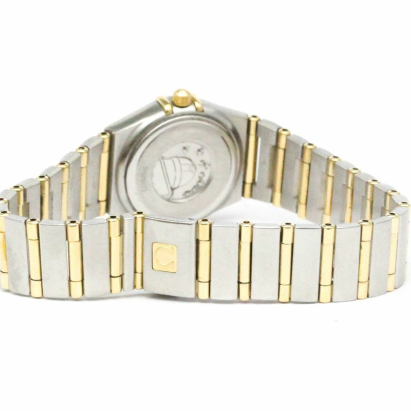 歐米茄星座系列鑽石18K金精鋼腕錶1267.30-4