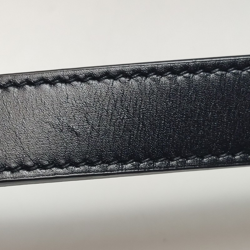 Saint Laurent Manhattan中號牛皮黑色肩背包-10