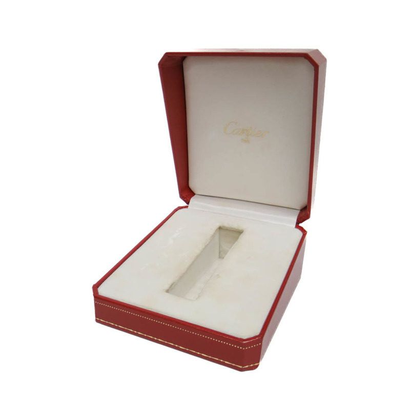 卡地亞 Santos 八角形 18K 金精鋼石英女錶 187903 拋光-5