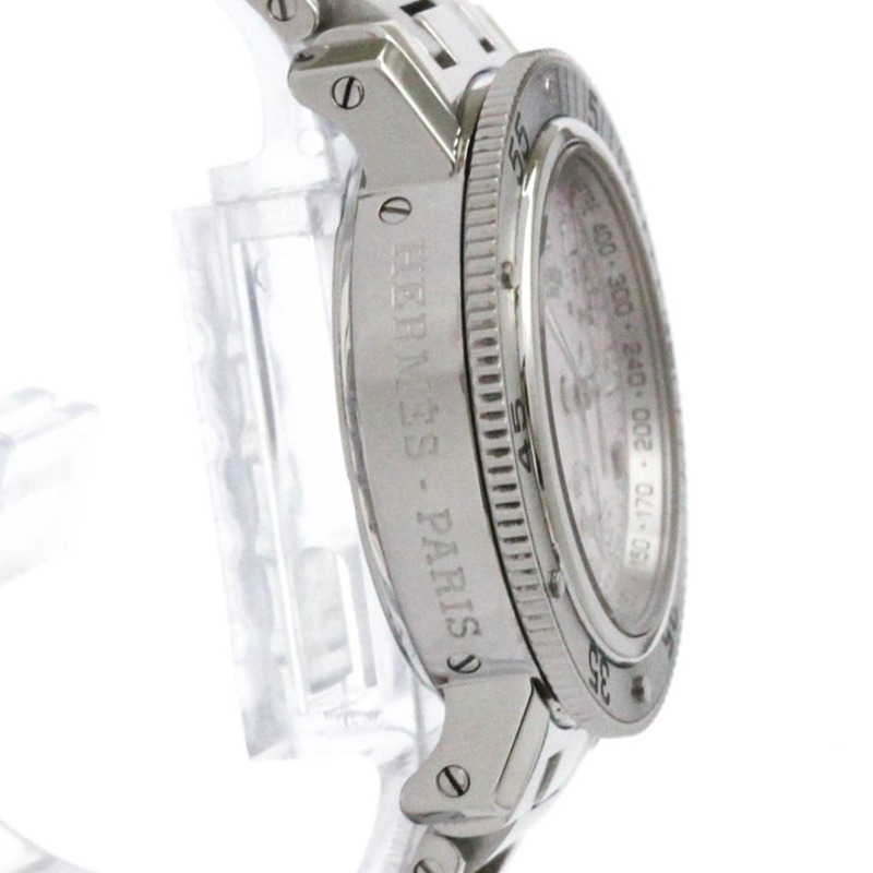 愛馬仕 Clipper Diver 計時石英女士腕錶 CL2.310 拋光款-7