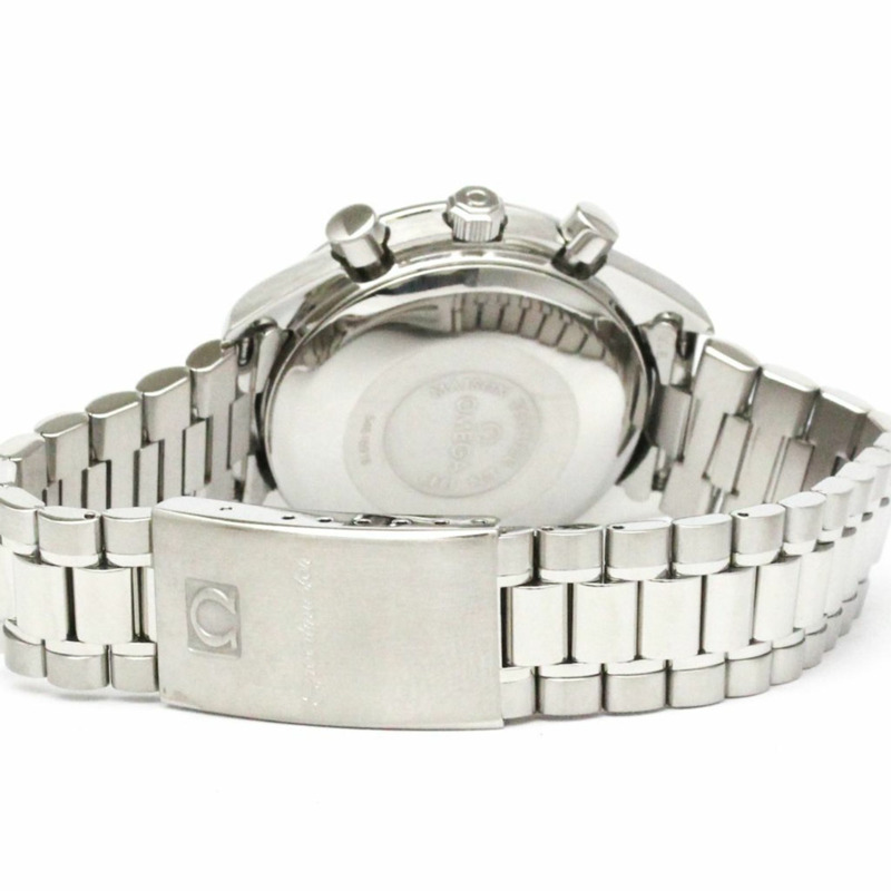 歐米茄超霸系列三曆精鋼自動腕錶 3521.30 拋光-4