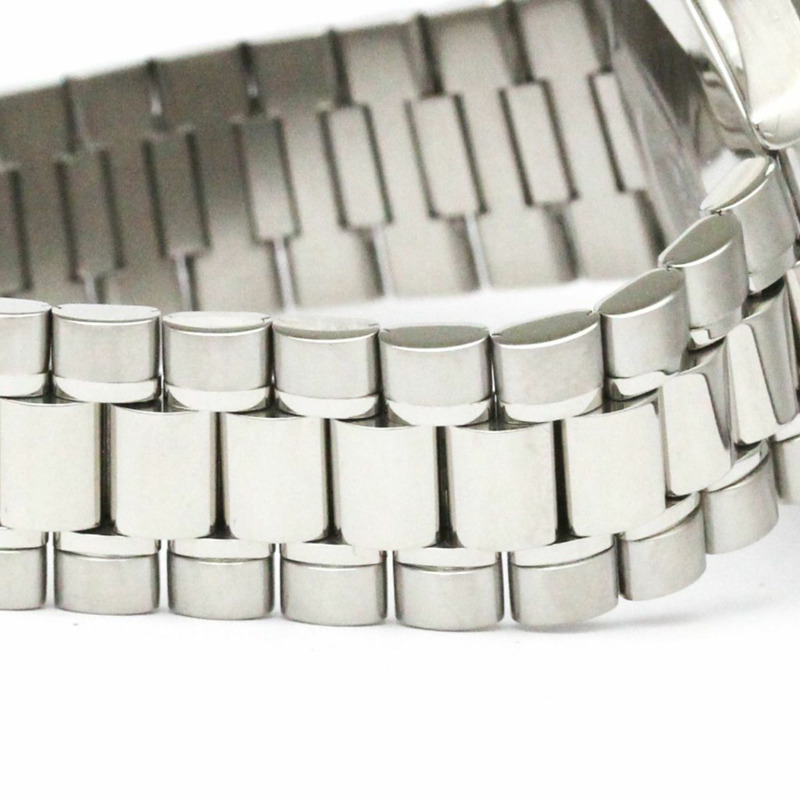 歐米茄超霸系列三曆精鋼自動腕錶 3521.30 拋光-6