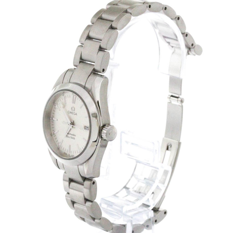 歐米茄海馬 Aqua Terra 鋼石英女錶 2577.30 (外裝仕上げ済み)-1
