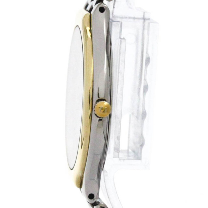 歐米茄碟飛系列 K18 金鋼石英男士腕錶 196.0316 拋光款-3