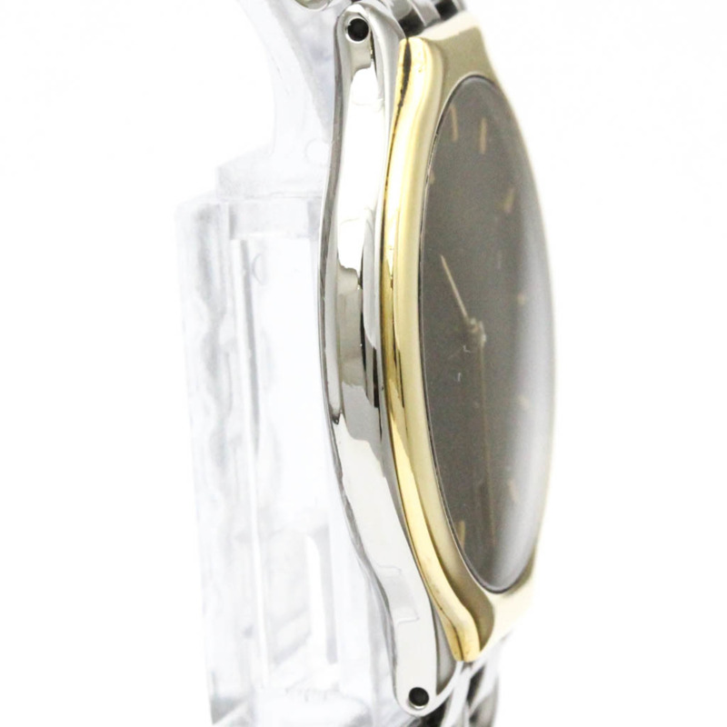 歐米茄碟飛系列 K18 金鋼石英男士腕錶 196.0316 拋光款-7