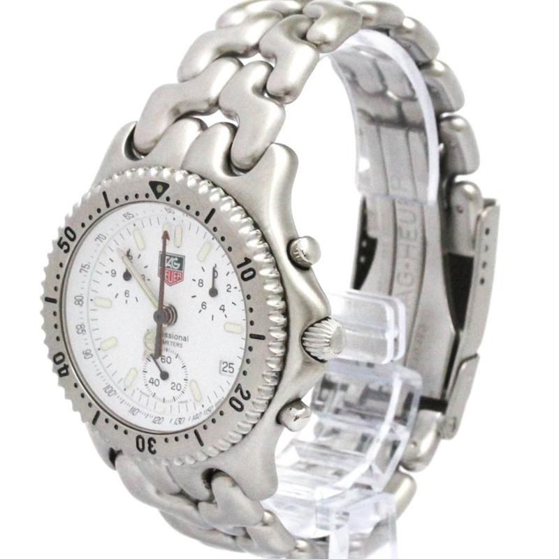 TAG HEUER 豪雅 Sel 計時碼錶 精鋼石英男錶 CG1112 拋光-1