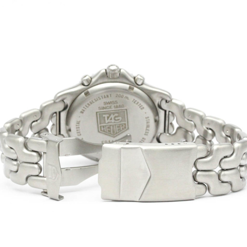 TAG HEUER 豪雅 Sel Chronograph 200米精鋼石英男錶 CG1110 拋光-4