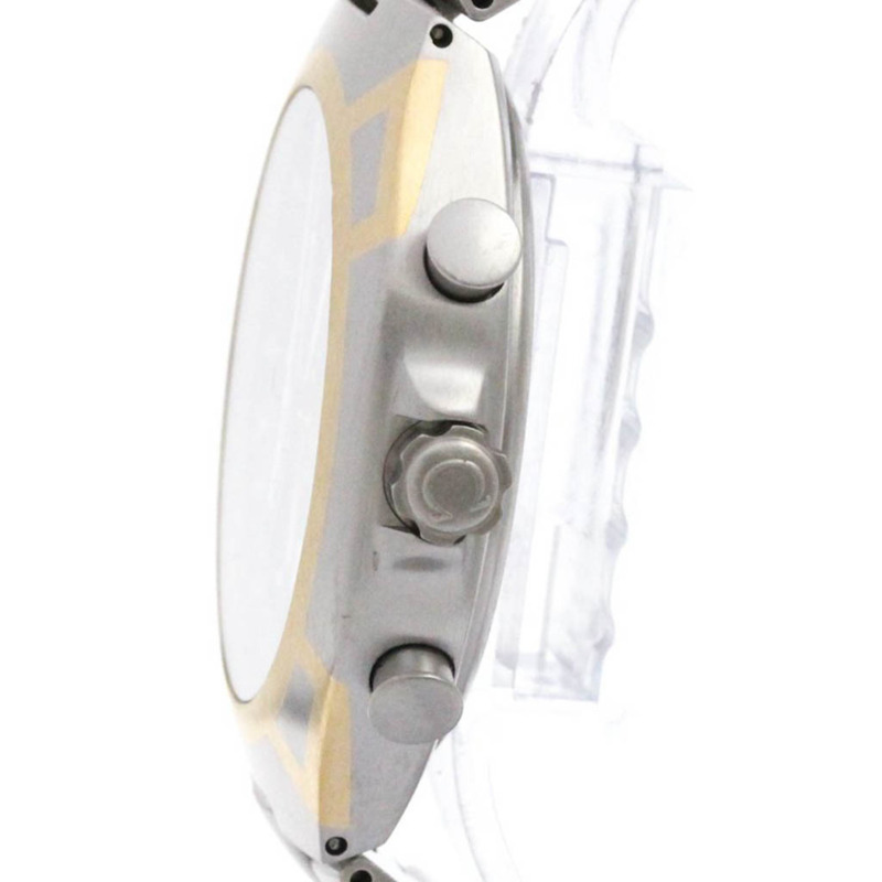 歐米茄海馬系列北極星計時石英男士腕錶 386.1031 拋光款-3