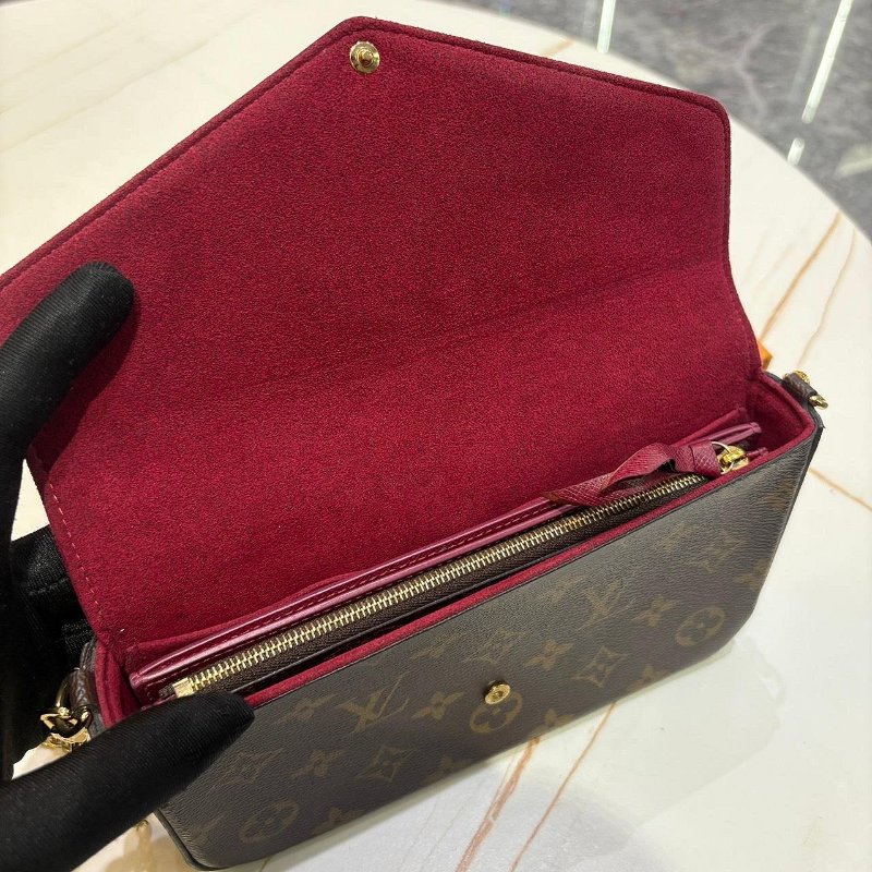 *SHIHNA名牌精品* LV Félicie Pochette 老花三合一鏈包-4