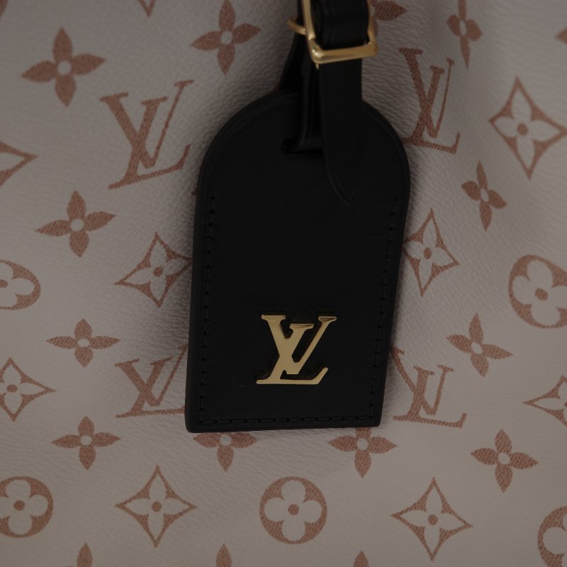 Louis Vuitton 路易威登 Atlantis 沙丘  白色 棕色 Monogram 帆布 手提包 肩背包-11