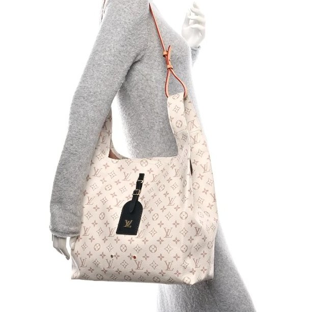 【超級新🌟大全配】Louis Vuitton 路易威登 Atlantis 沙丘  白色 棕色 Monogram 帆布 手提包 肩背包-1