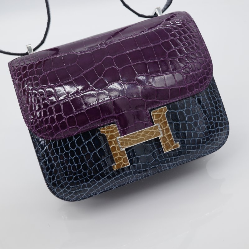 CONSTANCE III MINI POCHE DOS MAROUETE ALLI MISSIQ00011 HO79130CKAA AA BLEU BALTIQUE/CASSS/FICCLF-3