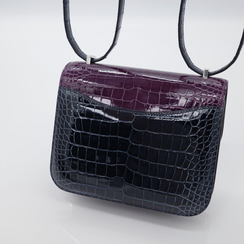 CONSTANCE III MINI POCHE DOS MAROUETE ALLI MISSIQ00011 HO79130CKAA AA BLEU BALTIQUE/CASSS/FICCLF-4