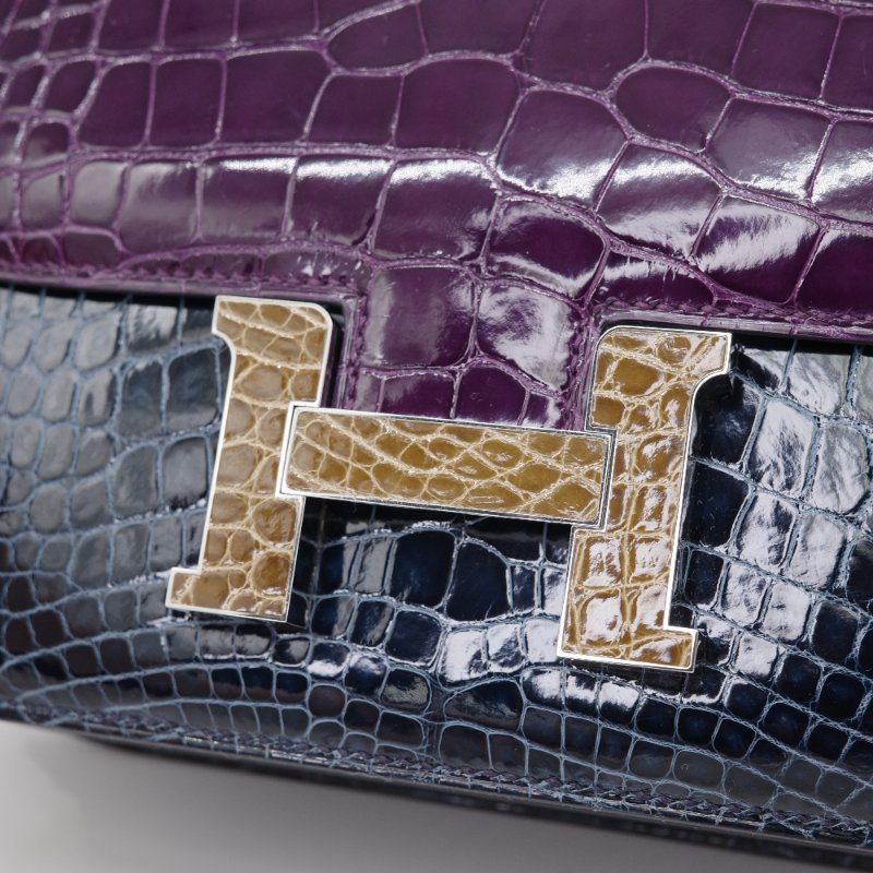 CONSTANCE III MINI POCHE DOS MAROUETE ALLI MISSIQ00011 HO79130CKAA AA BLEU BALTIQUE/CASSS/FICCLF-7