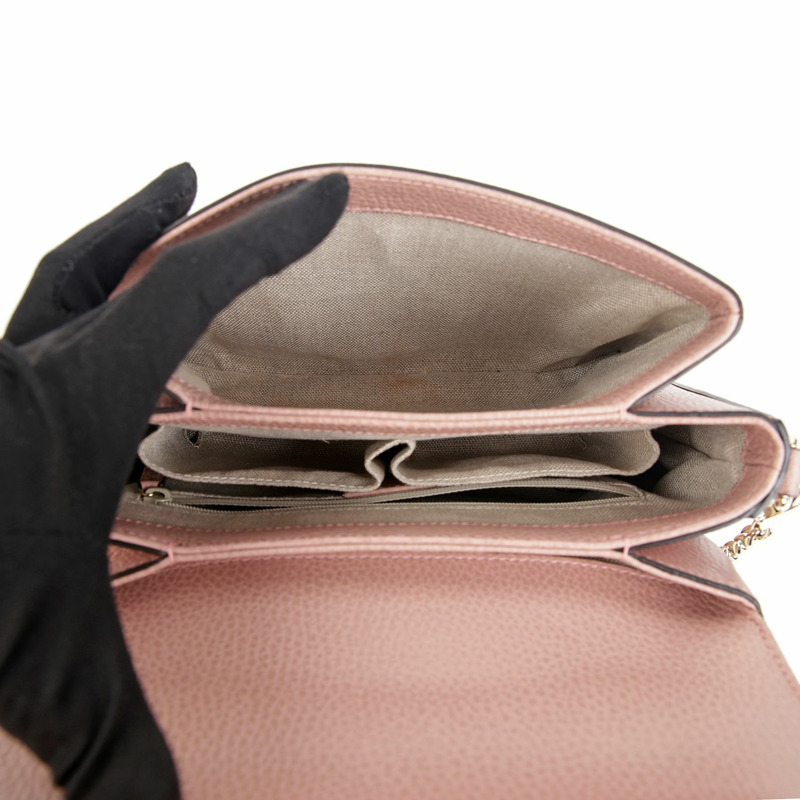 GUCCI 互扣式頂部手把手提單肩包 510302-11