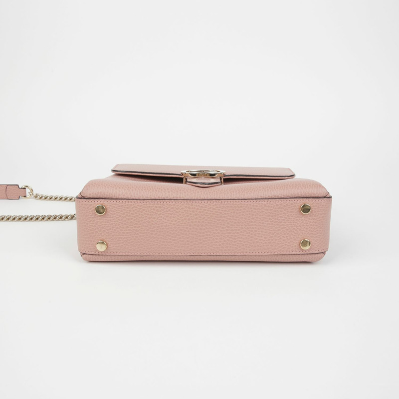 【包稅】GUCCI 510302 互扣式頂部提把手提單肩包-5