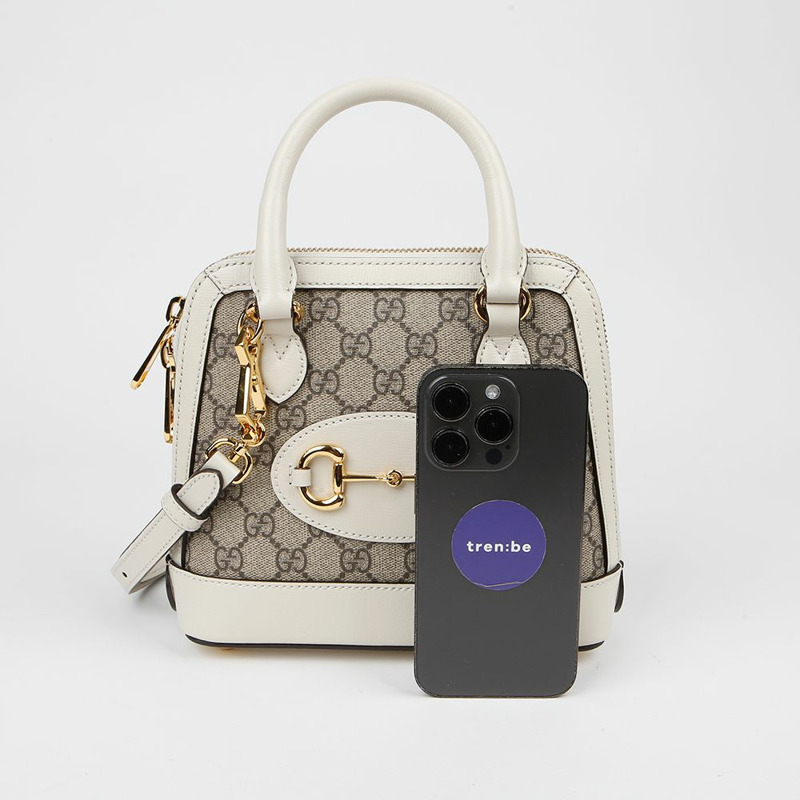 GUCCI Horsebit 1955 迷你手提單肩包 640716-10