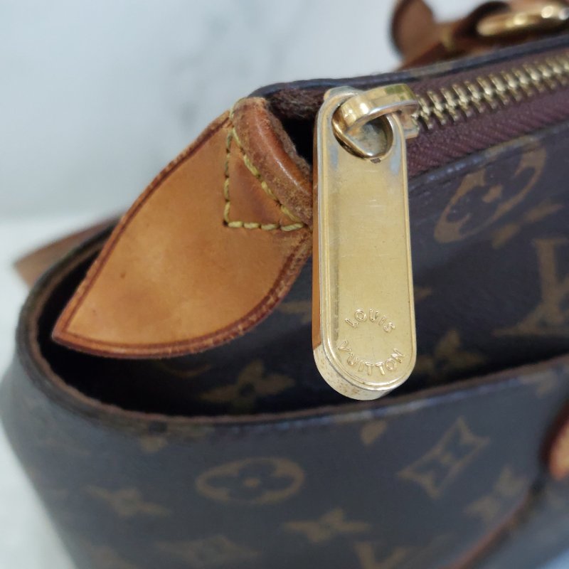 LV原花金釦TOTALLY   PM   M56688🎀出清特惠價🎀 ~雙口袋肩背包~二手品-27