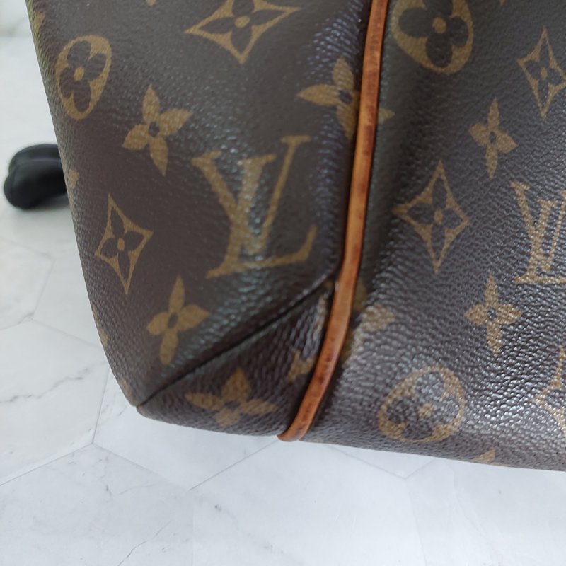 LV原花金釦TOTALLY   PM   M56688🎀出清特惠價🎀 ~雙口袋肩背包~二手品-33