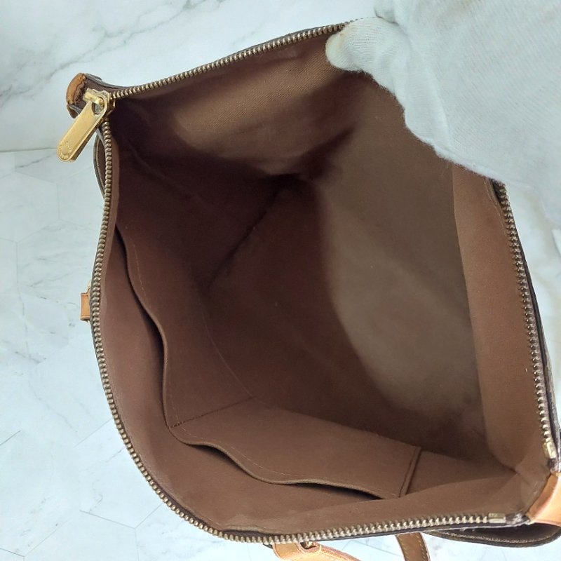 LV原花金釦TOTALLY   PM   M56688🎀出清特惠價🎀 ~雙口袋肩背包~二手品-67