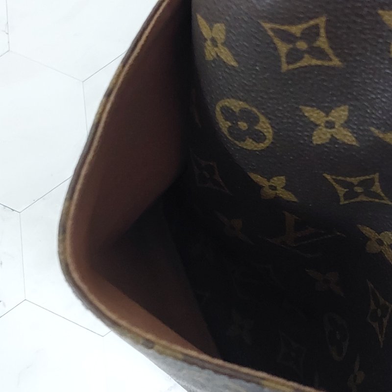 LV原花金釦TOTALLY   PM   M56688🎀出清特惠價🎀 ~雙口袋肩背包~二手品-68