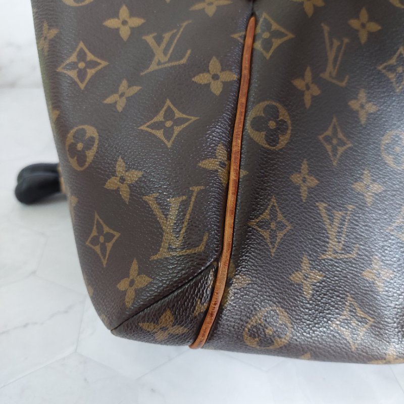 LV原花金釦TOTALLY   PM   M56688🎀出清特惠價🎀 ~雙口袋肩背包~二手品-83