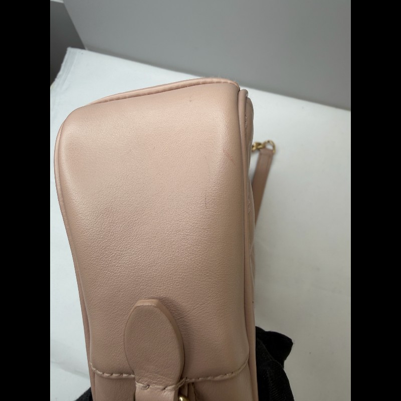 Miu Miu 牛皮相機包 斜背包-7