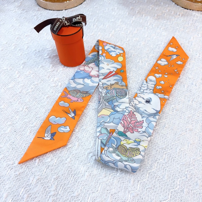 Hermes Twilly 絲帶 配件-3