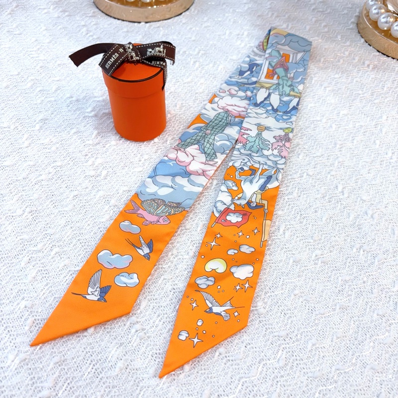 Hermes Twilly 絲帶 配件-4