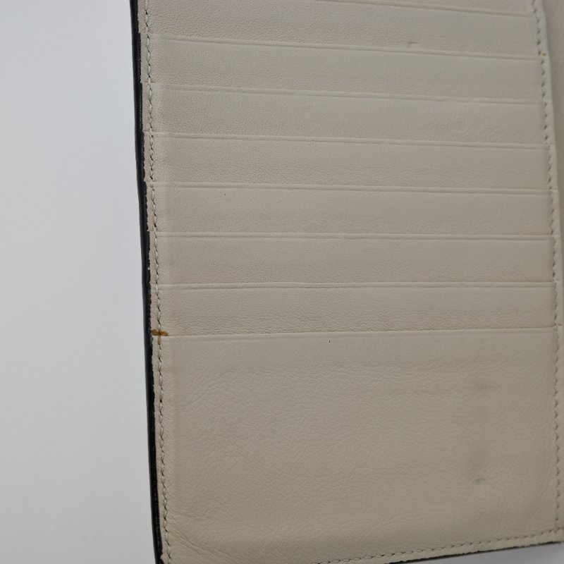 Celine 思琳 Strap Wallet 黑色 牛皮 中夾 長夾-8