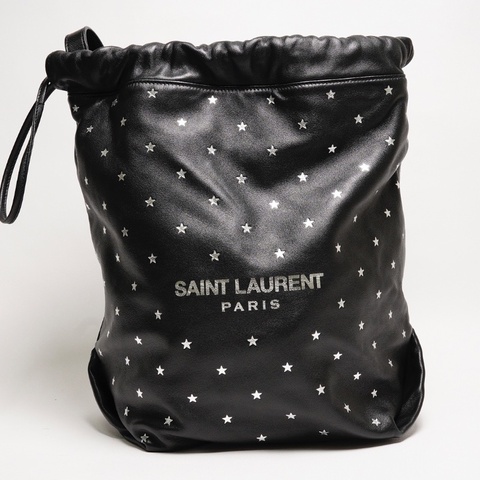 YSL 小羊皮星星水桶包（附小包）