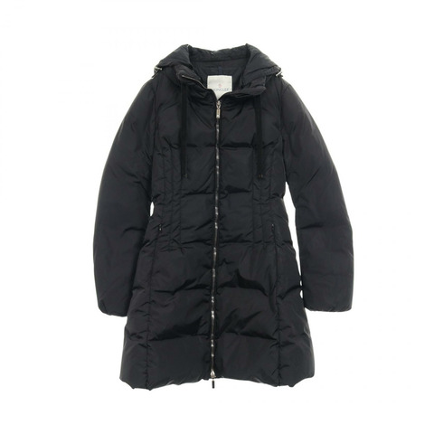 MONCLER NIM 羽絨外套 #0 外套 短版連帽衫 尼龍 黑色 二手 女款