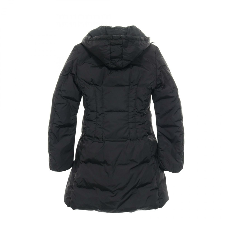 MONCLER NIM 羽絨外套 #0 外套 短版連帽衫 尼龍 黑色 二手 女款-1