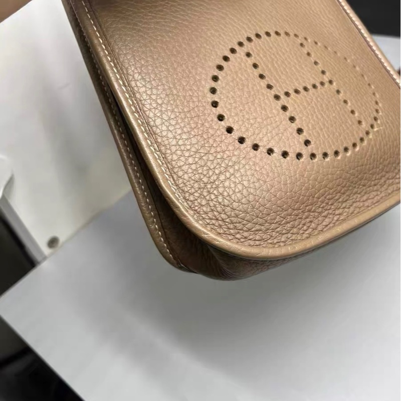 Hermes 愛馬仕伊芙琳 Evelyne mini大象灰 銀扣-2