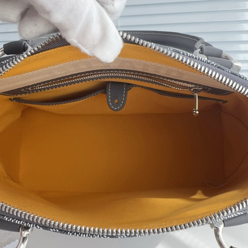 goyard戈雅 Vendome 灰色 保齡球大號 手提包-7