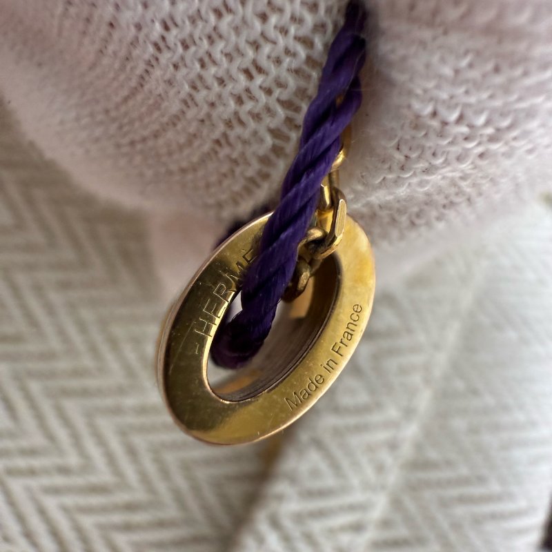 Hermes 愛馬仕 popmini 項鍊黑色 99新 很新-3