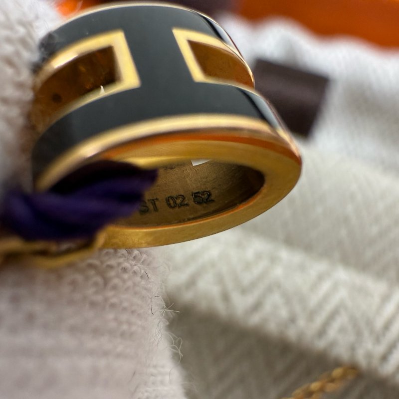 Hermes 愛馬仕 popmini 項鍊黑色 99新 很新-5