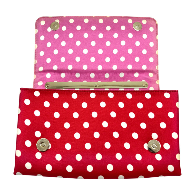 紅色 帆布 VaVaVoom Pop Pois 肩背包 【Valentino 范倫鐵諾】-4