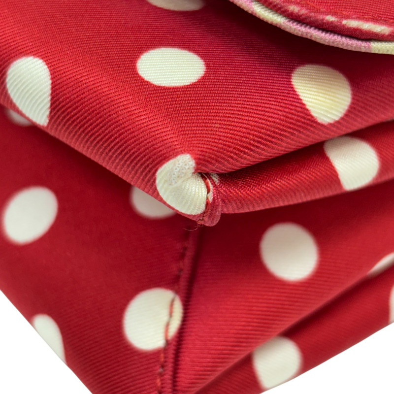 紅色 帆布 VaVaVoom Pop Pois 肩背包 【Valentino 范倫鐵諾】-13