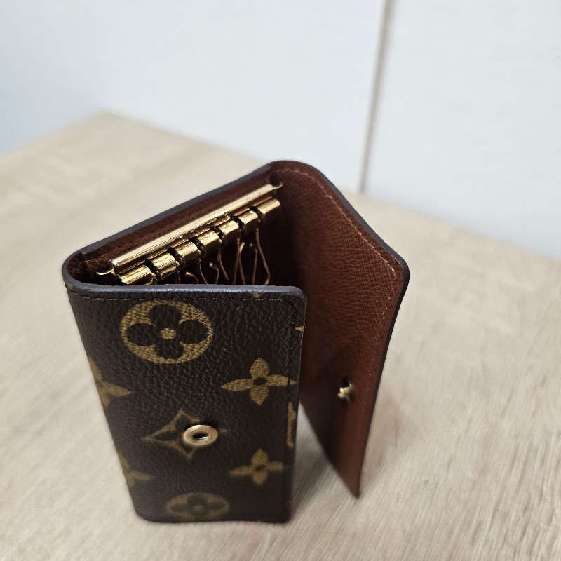 [品況新🫶] LV老花金釦鑰匙包-7