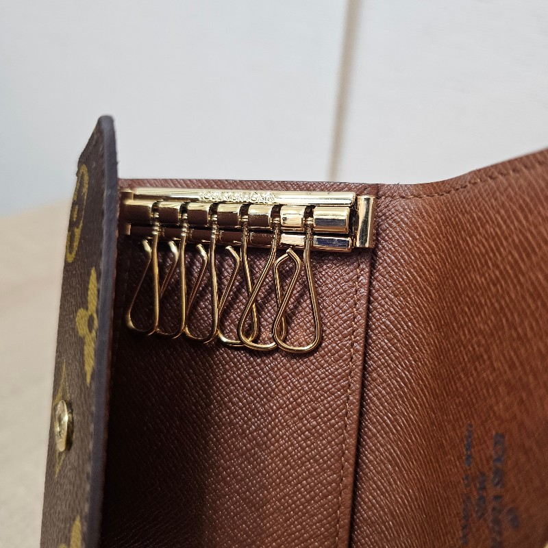 [品況新🫶] LV老花金釦鑰匙包-8