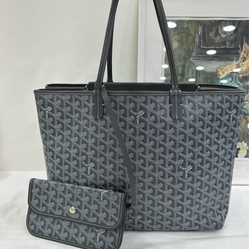 Goyard Pre-Owned 雙層tote Goyardine Isabelle PM 手袋（2019典藏款） ，雙層雙面 copy單-2