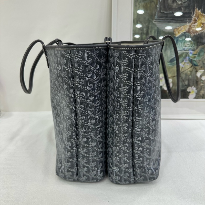 Goyard Pre-Owned 雙層tote Goyardine Isabelle PM 手袋（2019典藏款） ，雙層雙面 copy單-7