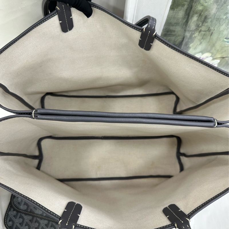 Goyard Pre-Owned 雙層tote Goyardine Isabelle PM 手袋（2019典藏款） ，雙層雙面 copy單-9