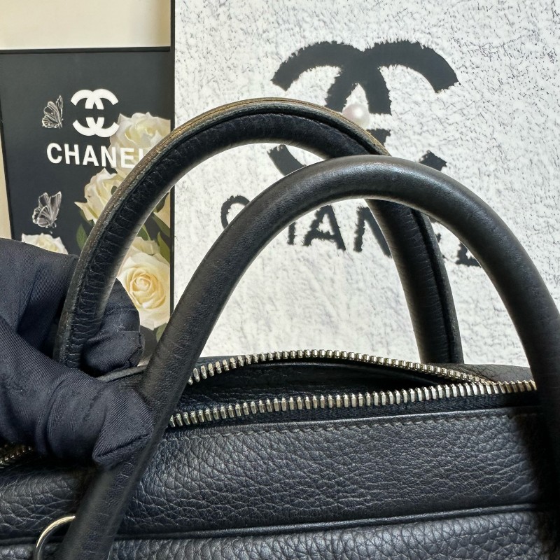 Hermes 黑色 Steve Besace系列 Steve 牛皮郵差包 電腦公事包-6